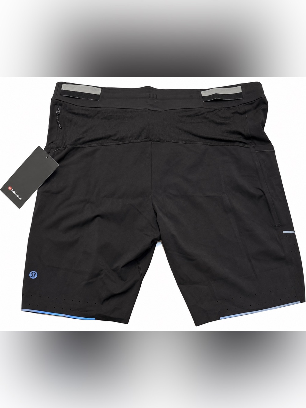 NWT Lululemon Fast and Free Half Tight 8” Men’s XL Black Running Shorts